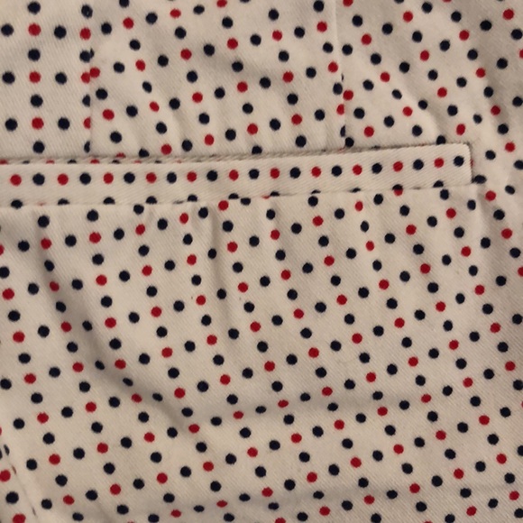 J crew red and blue polka dot shorts. Size 0 - Picture 4 of 4